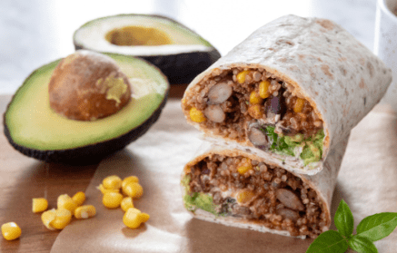 Fit recept: Sočni goveji burrito s kvinojo