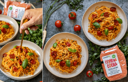 Fitnes recept: veganski špageti bolonjez