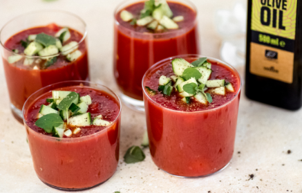 Fitnes recept: Hladna gazpacho juha iz sveže zelenjave